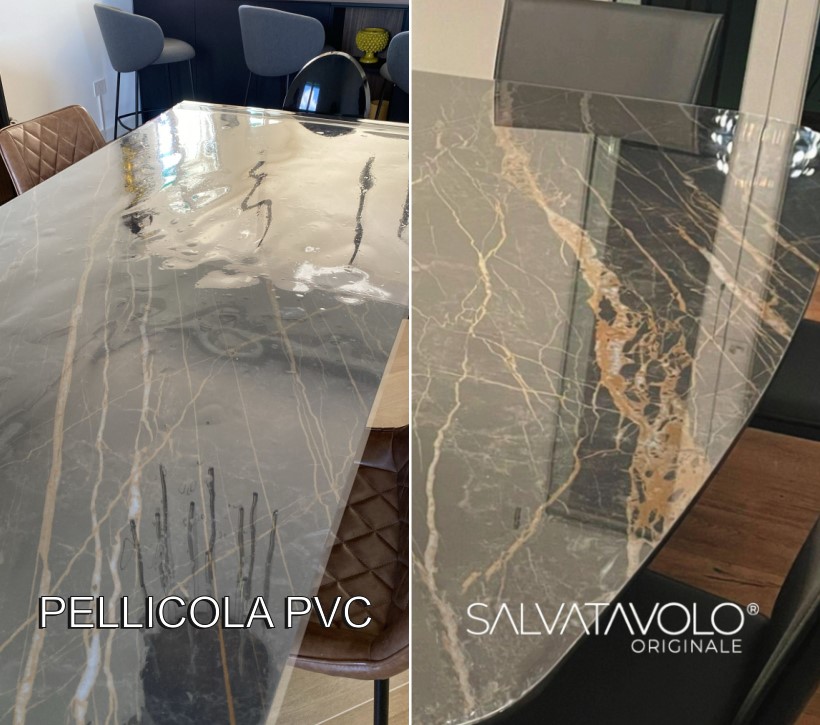 differenza-salvatavolo-resina-contro-pellicola-pvc-economica-con-pieghe-bolle-cattivo-odore-pvc